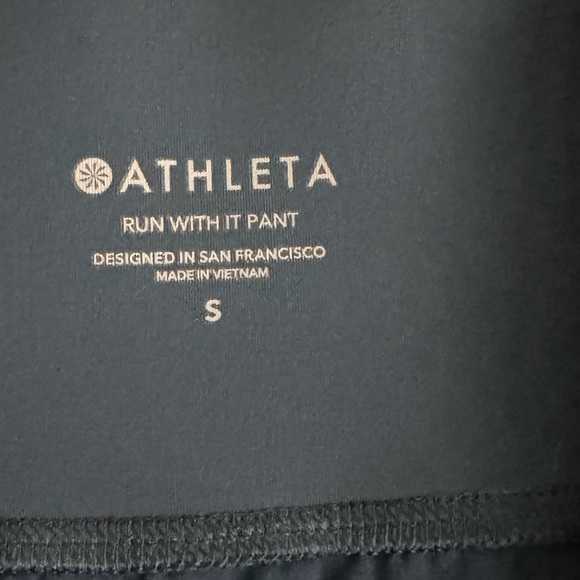 Athleta Run With It Pants Blue Size Small Athletic Athleisure - Picture 9 of 11